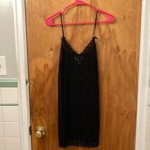 Vintage Morgan Taylor Intimates Black Lace Lingerie